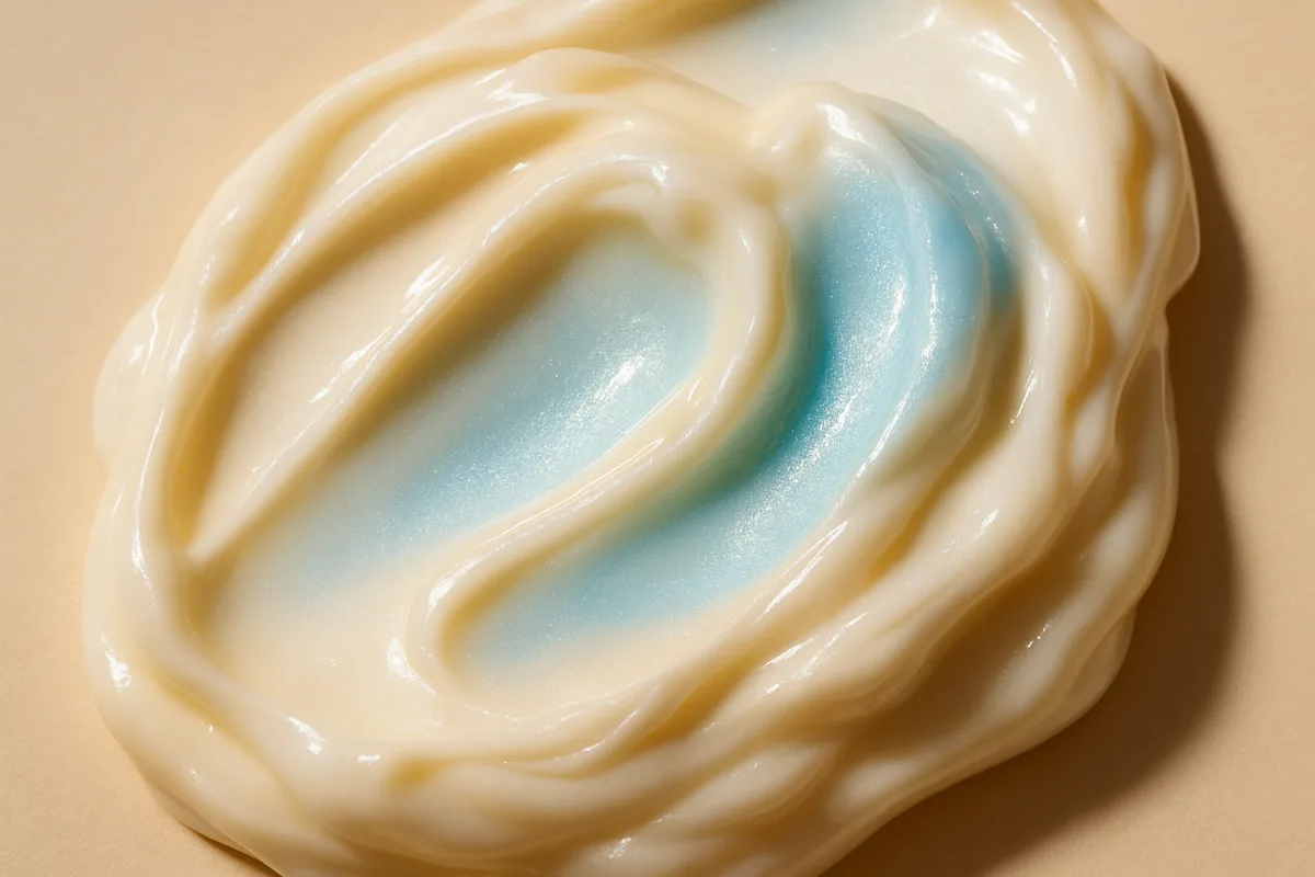 Close-up of the La Mer Crème de la Mer texture