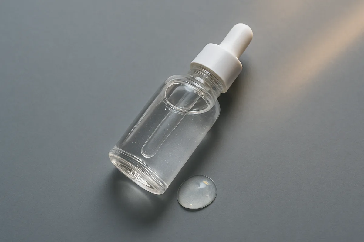 Editorial image representing the skincare ingredient niacinamide