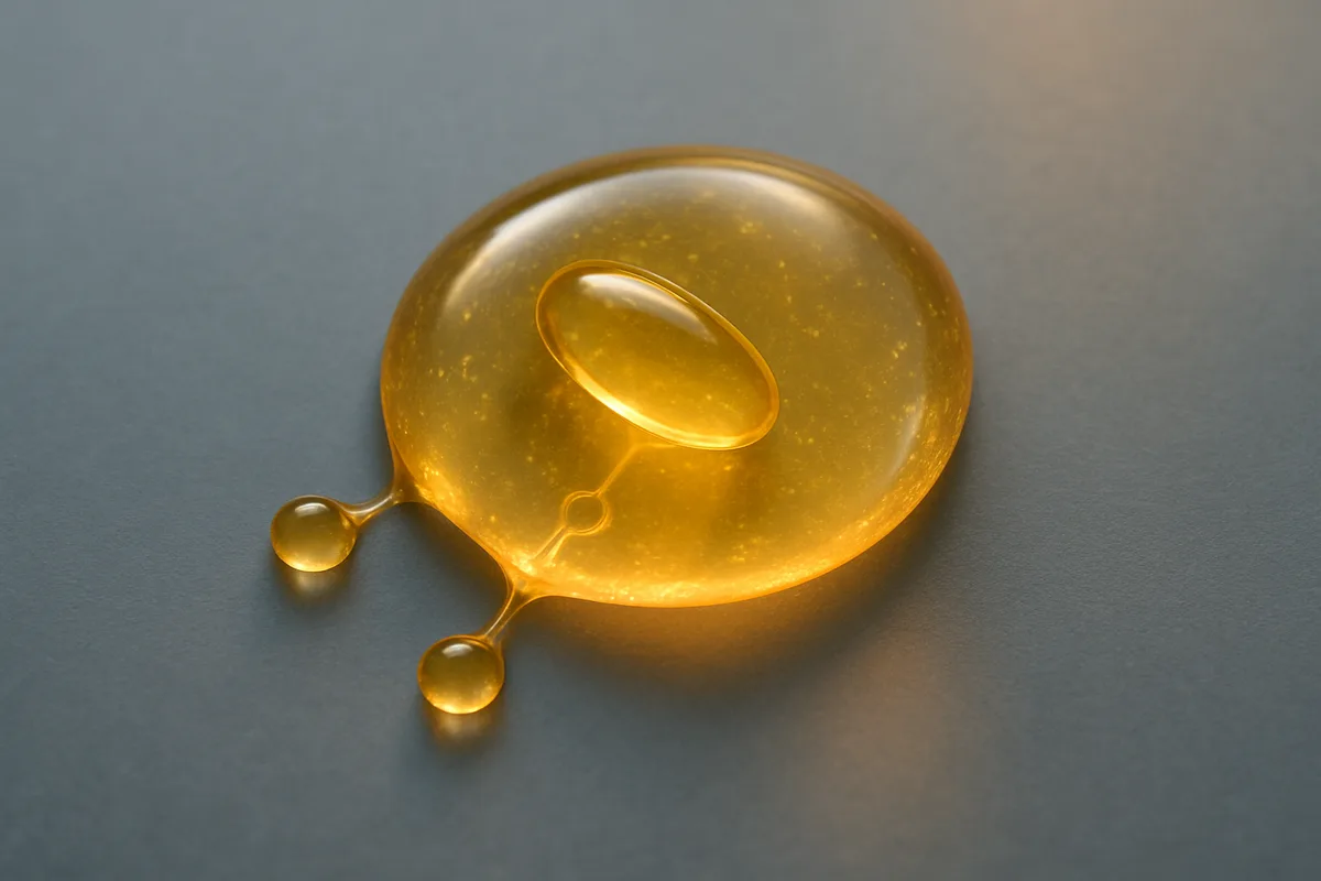 Editorial image representing the skincare ingredient retinol